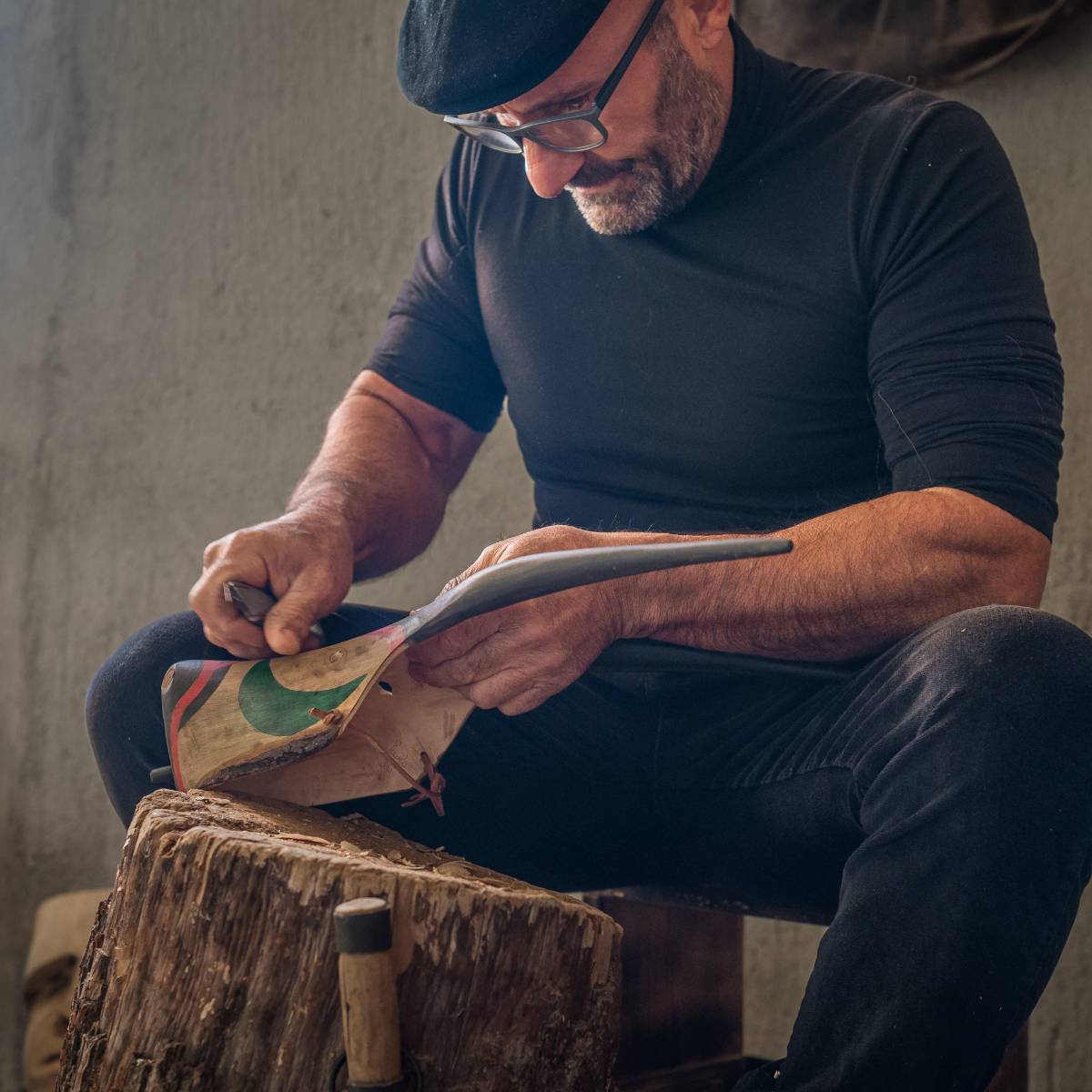 Artisanal Sardinian Mask-Crafting