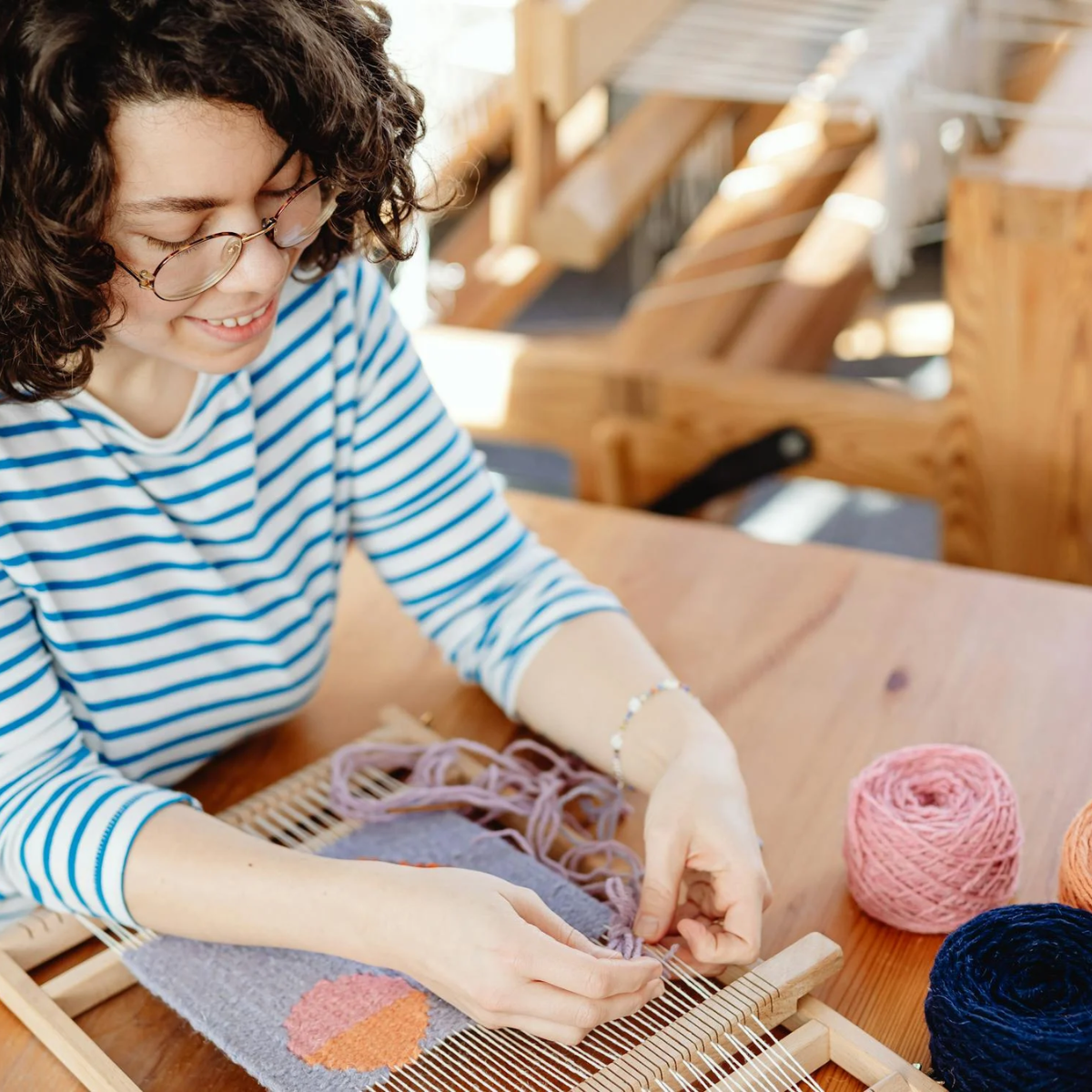 Kulturelle Textilkunst in sardischem Tappeti Workshop